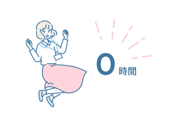 0時間